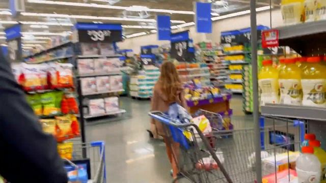 США Влог Покупки в ВОЛМАРТЕ Какая пицца вкусная Что покупаем нашей собачке