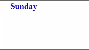 The Days of the Week Song (Starting with Sunday) | Silly School Songs