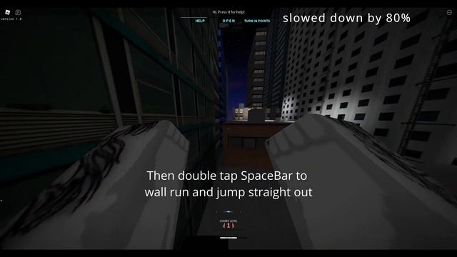 Roblox Parkour- Wall Kick Dash смотреть онлайн