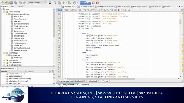 Java Bank Project | UML | QA | Unit Testing | Software Development | Coding | IT Expert System смотреть онлайн