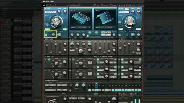 Waves Codex Synth Tutorial смотреть онлайн