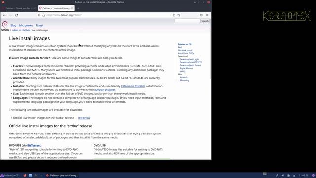 1: Intro & Downloading Debian Live - Debian 10 Offline Install смотреть онлайн