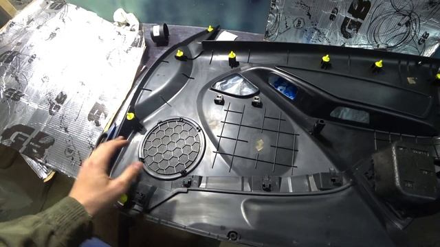 Шумоизоляция LADA Granta. Часть 3. (Передние двери) смотреть онлайн
