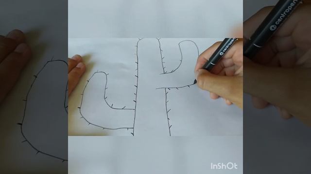 Как нарисовать кактус смотреть онлайн