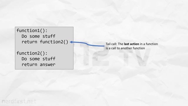 Tail Call Optimization смотреть онлайн