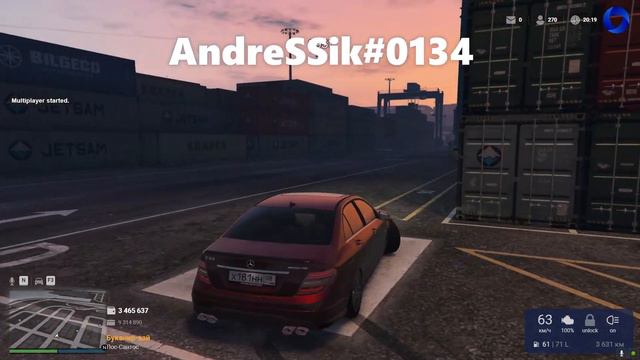 Drift C63 AMG w204 смотреть онлайн