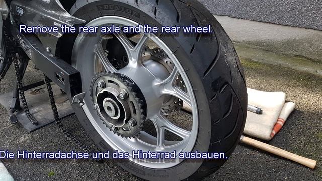 Honda NC 750X DCT RC90 - Renew chain set - Kettensatz erneuern смотреть онлайн