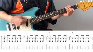 Joy Division - Love Will Tear Us Apart  (guitar cover with tabs & chords)