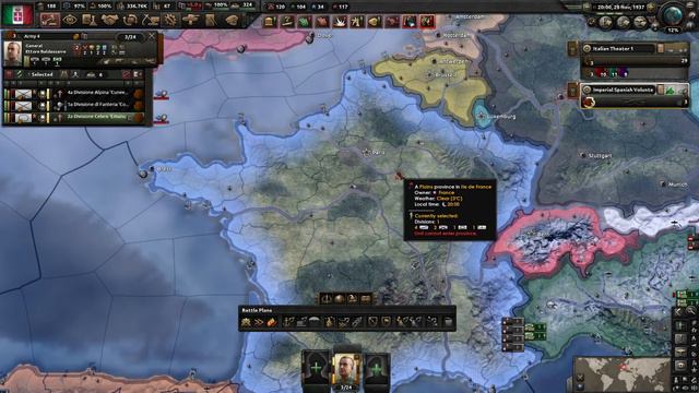 Italy Hearts of Iron IV: By Blood Alone - 06 смотреть онлайн