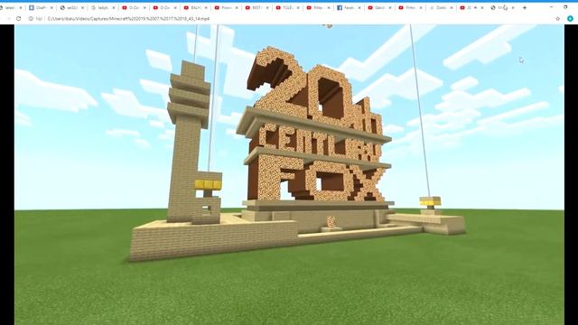 20th century fox 75 years celebrating minecraft смотреть онлайн