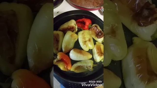 Как запечь сладкий перец. Вкусно и полезно.