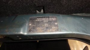 фото номера двигателя и VIN DAEWOO MATIZ