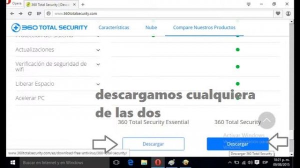 antivirus gratuito (360 total security)