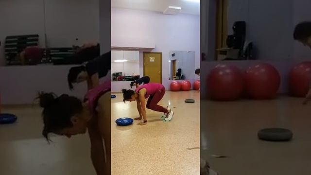 Тренировка с балансировочными подушками на все тело. смотреть онлайн