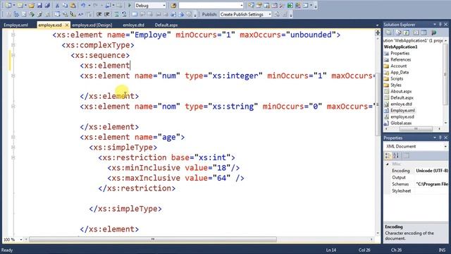 XML/DTD/XSD/XSLT/DOM/JSON (بالمغربى ) Partie 7 شرحXSD restriction enumeration смотреть онлайн
