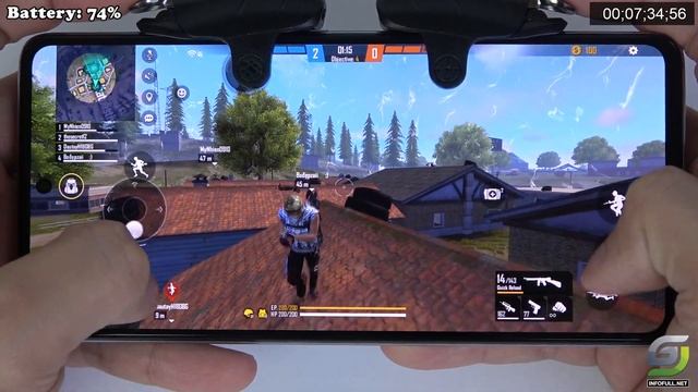 Xiaomi 11T test game Free Fire смотреть онлайн