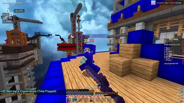 Top 3 Wool Overlays | Hypixel Bed Wars смотреть онлайн