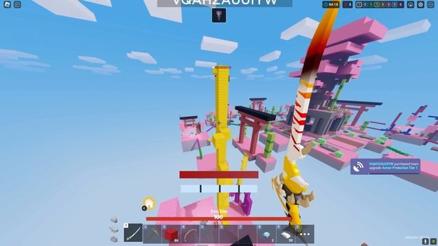 I won Roblox Bedwars WITHOUT CLICKING... смотреть онлайн