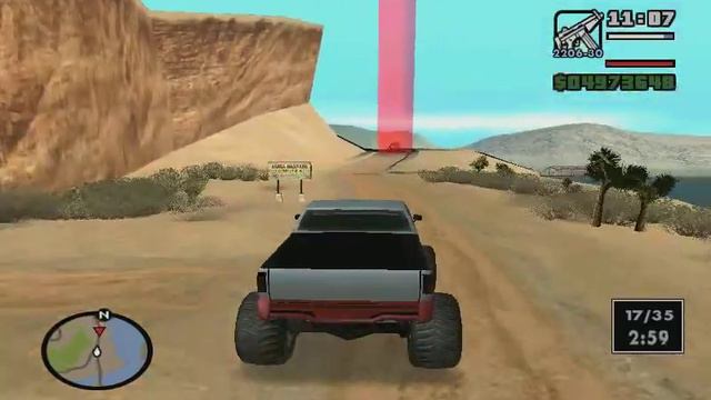 Прохождение игры Gta San Andreas (Миссия 65:Монстр) смотреть онлайн