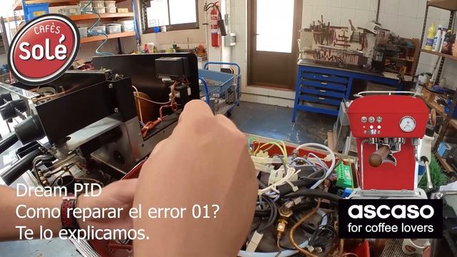 Error 01 Ascaso Dream PID. Como reparar este error? смотреть онлайн