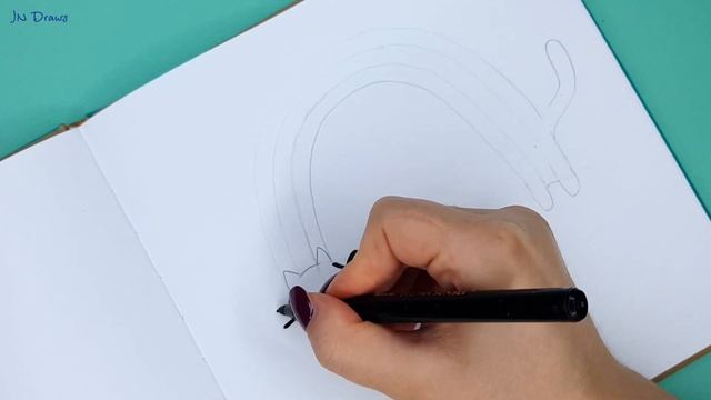 Радужный Котик Простые Рисунки Заполняем Скетчбук Годные Пикчи В Стиле Каваии ЛД смотреть онлайн