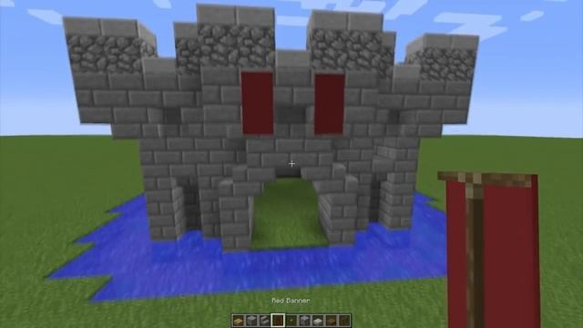 Minecraft How To Build A Mini Castle Tutorial PC / PS3 / PS4 / XBOX / MCPE #1 смотреть онлайн