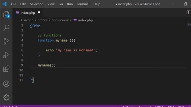 الـ functions في لغة الـ php | شرح لغة البرمجة php смотреть онлайн