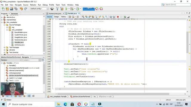 Borrar Comentarios con regex (Java) смотреть онлайн