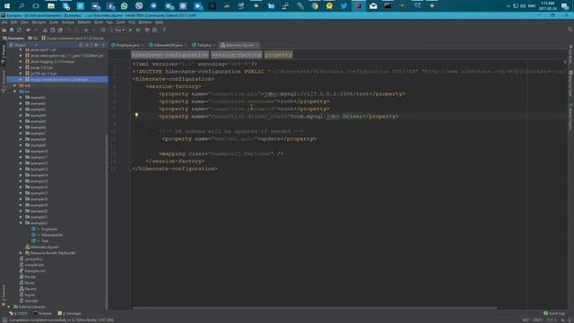 Простейший пример Hibernate ORM в Java смотреть онлайн