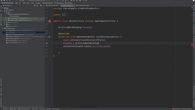 Android ViewBinding Tutorial 2021 | How to use ViewBinding in Android Studio смотреть онлайн