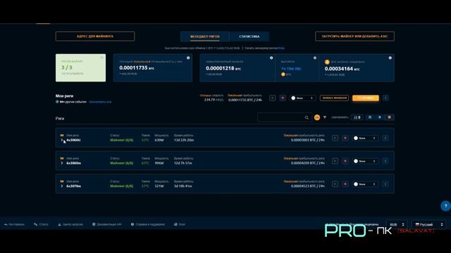 Доходность с Майнинг Фермы 16х 3070Laptop GPU ( NICEHASH 2024 )