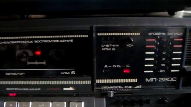 Запись аудиокассеты типа металл на кассетной деке Нота МП-220с смотреть онлайн