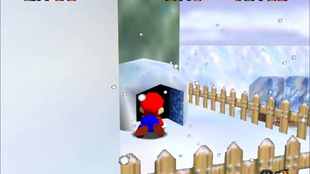 Super Mario 64 - Snowman Land - Into the Igloo - 81/120 смотреть онлайн