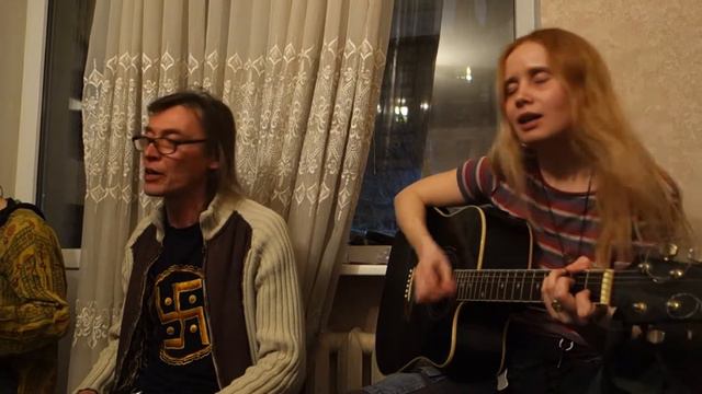Северное Сияние - Человечки @ Квартирник 31.03.2017 смотреть онлайн