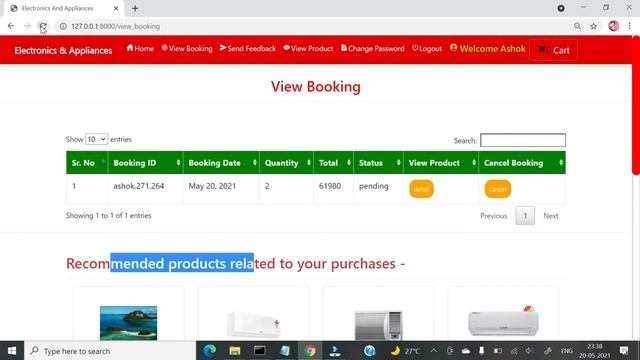 Django Ecommerce Project - Electronics And Appliances Shopping Project смотреть онлайн