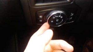?Ford Focus, Форд Фокус: Как включить и отключить фары ближнего света и габариты