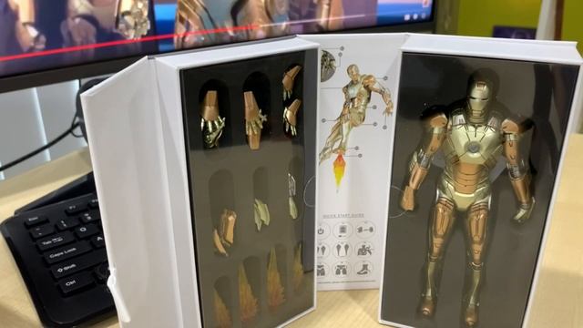 Review of Comicave Studio Ironman Mark XXI Midas by Beaman ToysTV смотреть онлайн