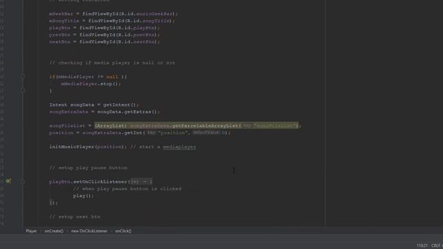 Play Next Song | Android Studio Tab Layout Music Player | Android Studio 3.4 Tutorial смотреть онлайн