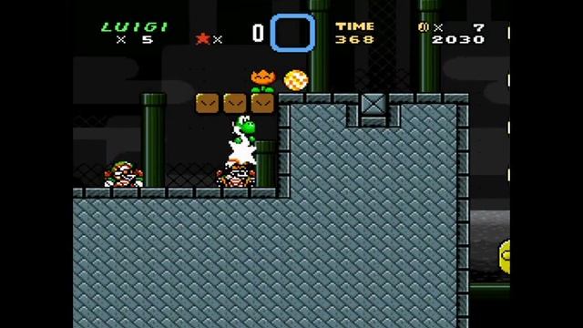 SMW Custom Level: Oil Factory смотреть онлайн