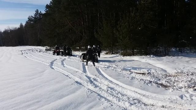 Białoruski Dakar zimą. Lida 2017. смотреть онлайн
