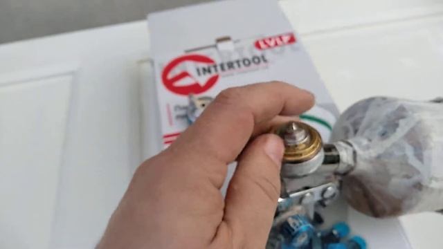 Покрасочный пистолет Intertool LVLP смотреть онлайн