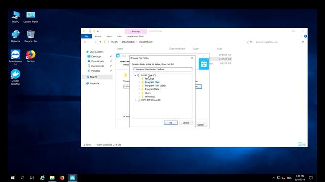 สอนติดตั้ง Docker For WindowsServer