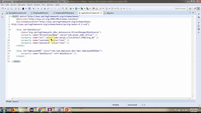Spring + JdbcTemplate + How to create a table смотреть онлайн