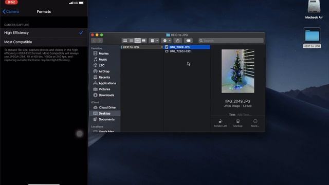 How to convert HEIC file to JPG format easily without additional software смотреть онлайн
