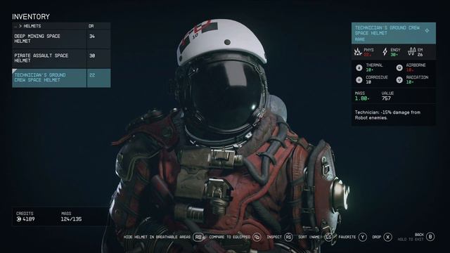 Starfield - One Small Step: New Atlantis: Change Into Pirate Charger Spacesuit and Hide Your Helmet смотреть онлайн