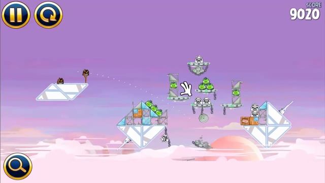 Мультик Игра для детей Энгри Бердс. Прохождение игры Angry Birds [128] серия смотреть онлайн