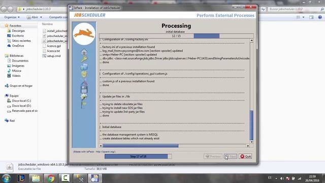 Instalación Job Scheduler смотреть онлайн