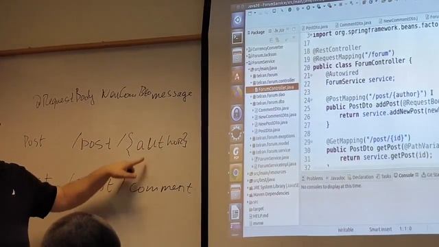 Spring Boot Forum Web Service 1-1 смотреть онлайн