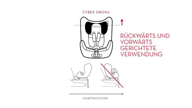 CYBEX Sirona | инструкция к автокреслу смотреть онлайн