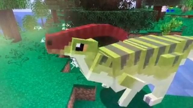 PARASAUROLOPHUS MUSIC - MINECRAFT JURASSIC WORLD REBORN 2 - JAVA - YOUTUBE - 2023 смотреть онлайн